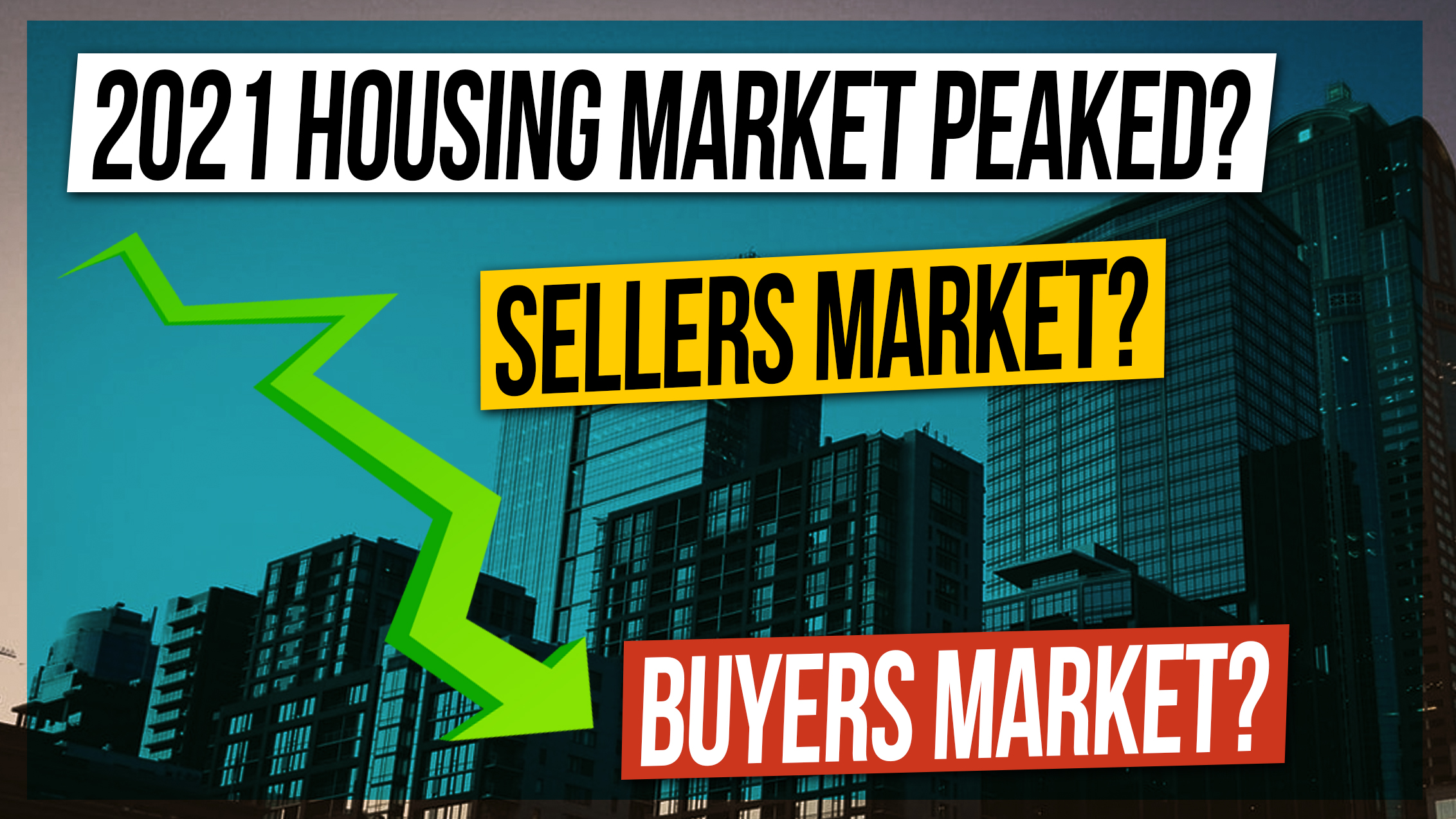 Housing Market Slowdown; What Does That Mean?